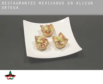 Restaurantes mexicanos en  Alicún de Ortega
